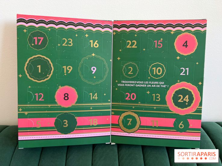 Le calendrier de l'Avent 2024 des Thés de la Pagode en hommage à la Corée