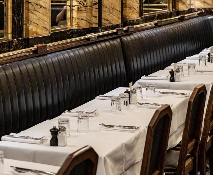 La petite histoire des grands restaurants de Paris : Le Vaudeville, le charme Art Déco