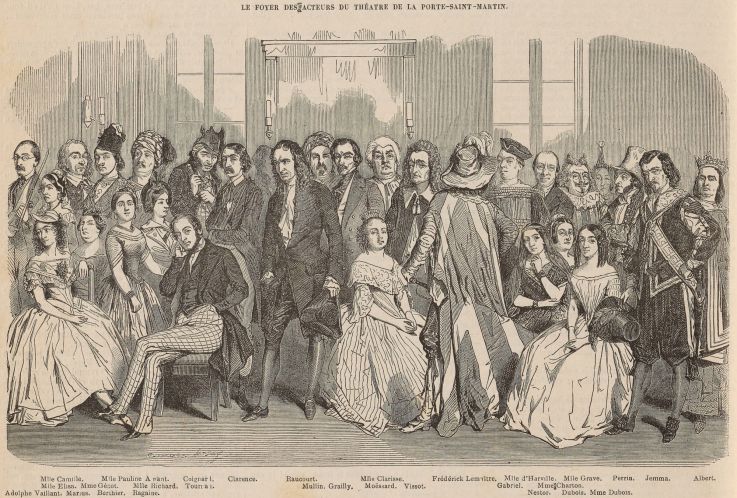 Éphéméride du 27 octobre à Paris : Le Théâtre de la Porte Saint-Martin ouvre, construit en 3 mois !
