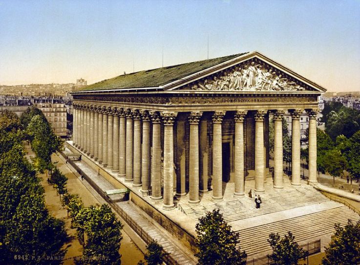 L'Eglise de la Madeleine, étonnante et impressionnante 
