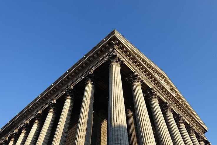 L'Eglise de la Madeleine, étonnante et impressionnante 