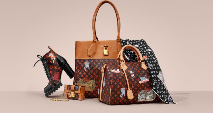 La collection féline de Louis Vuitton x Grace Coddington