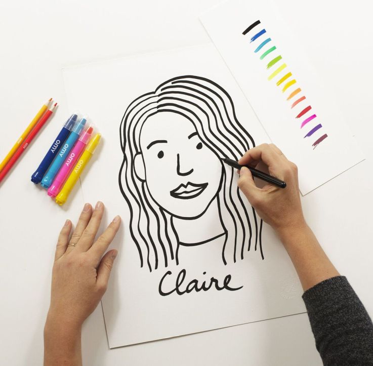 Pop up store Portrait Gallery au Bon Marché Rive Gauche