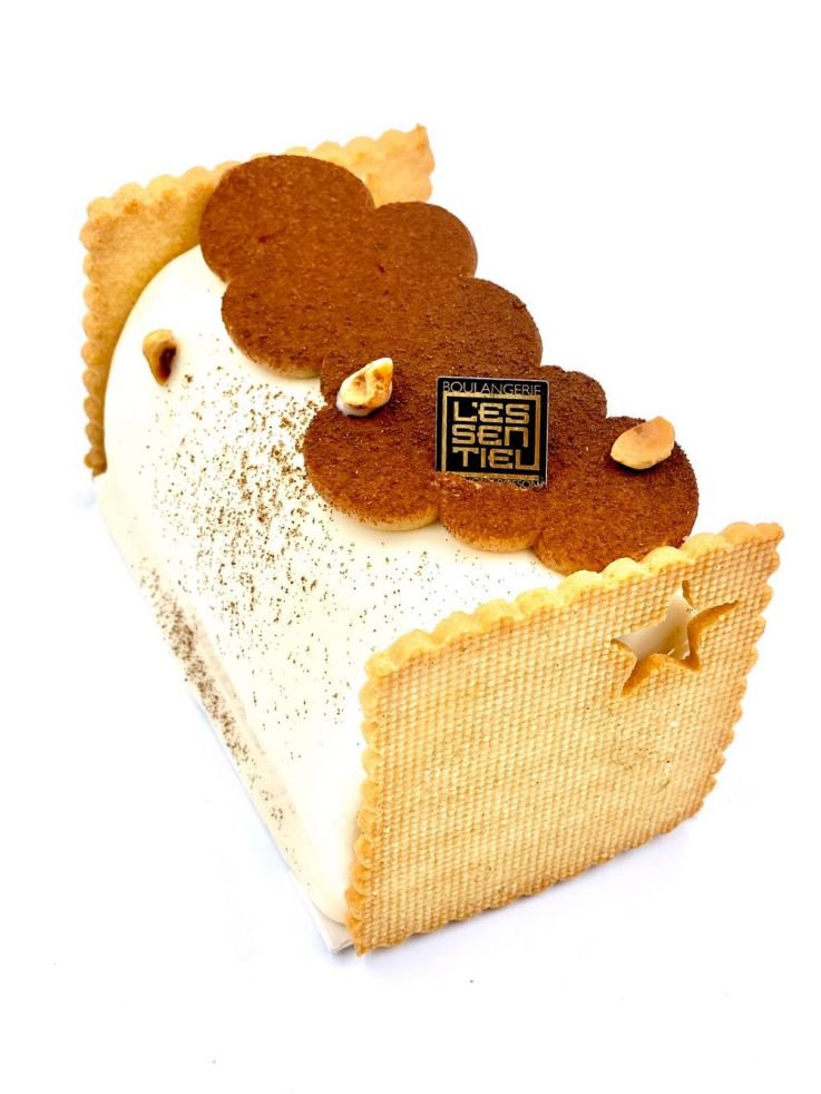 Bûches de Noël 2020 à la boulangerie L’Essentiel par le Champion de France du Dessert Cyril Gaidella