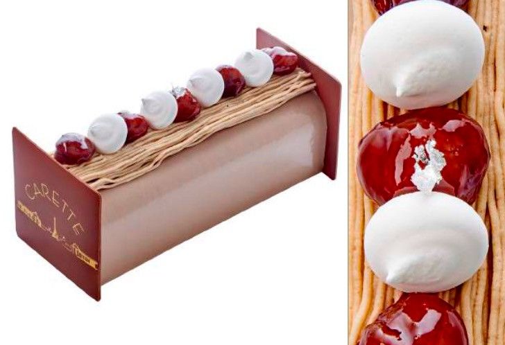 Bûches de Noël 2020 signées Carette