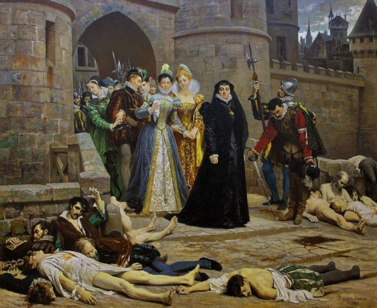 Un matin devant la porte du Louvre, Édouard Debat-Ponsan