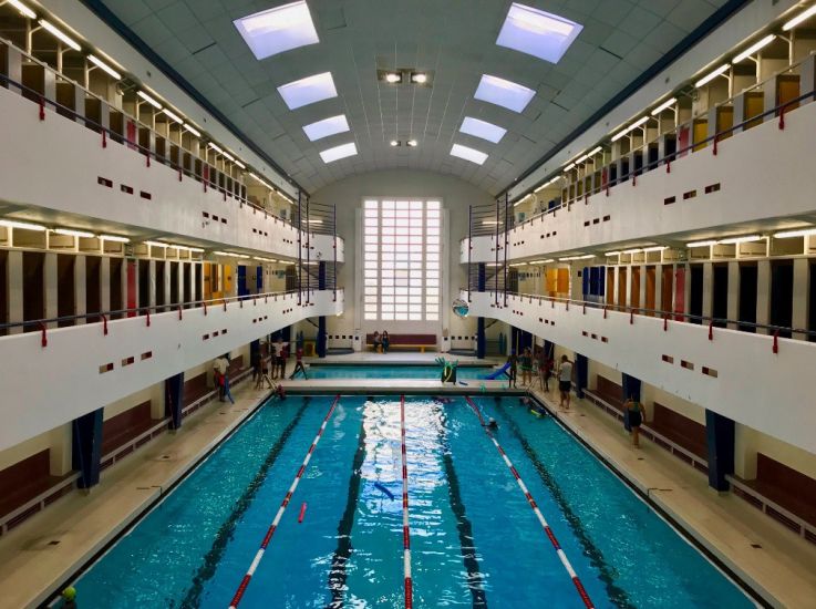 Les plus belles piscines classées aux Monuments Historiques à Paris