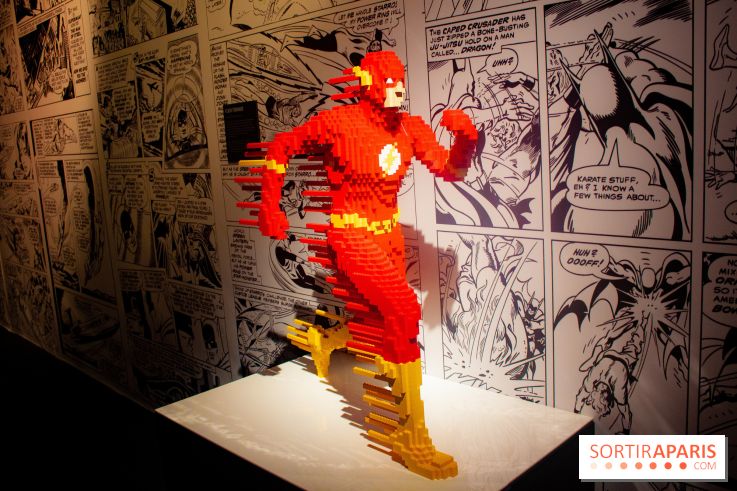 L'exposition LEGO des Super-Heros DC à la Villette