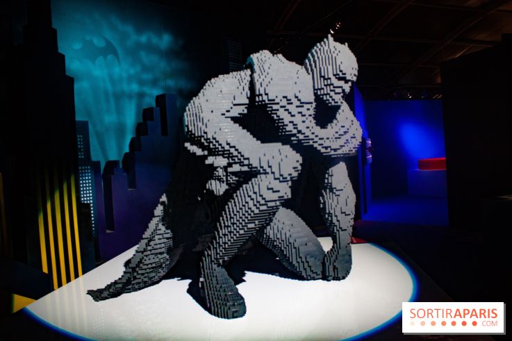 L'exposition LEGO des Super-Heros DC à la Villette