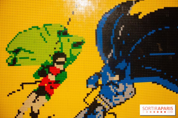 L'exposition LEGO des Super-Heros DC à la Villette
