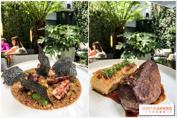 Le Collectionneur, restaurant-terrasse à Paris, les photos