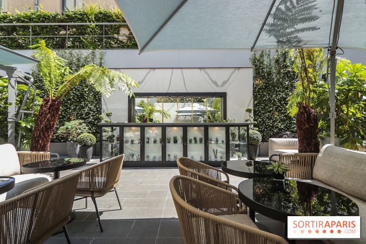 Le Collectionneur, restaurant-terrasse à Paris, les photos