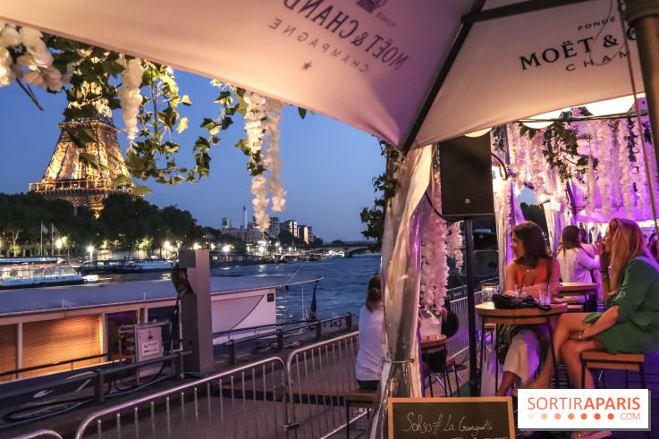 La Guinguette Sohso face à la Tour Eiffel