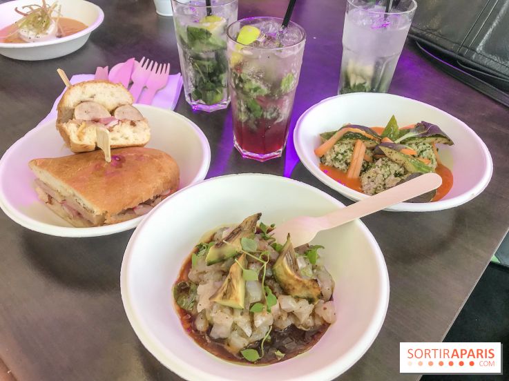 La Guinguette Sohso face à la Tour Eiffel