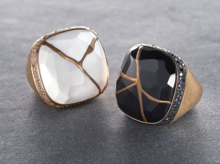 Upcylcing chez Pomellato : les bijoux Kintsugi