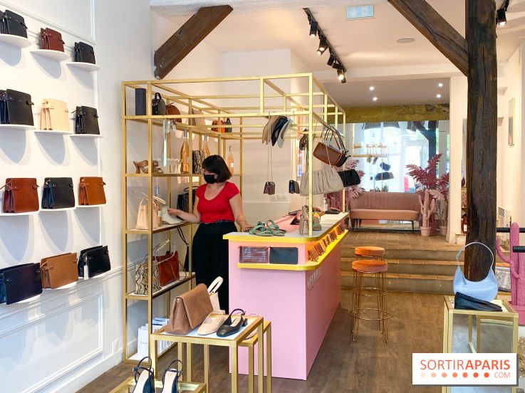 Neuville ouvre un pop-up store dans le Marais : des sacs et des chaussures désignés à Bruxelles