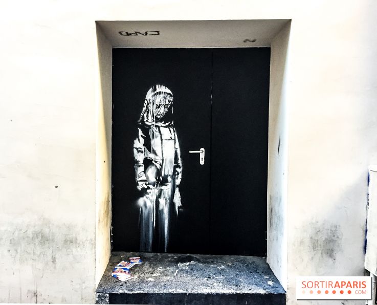 Banksy à Paris, les œuvres en photos