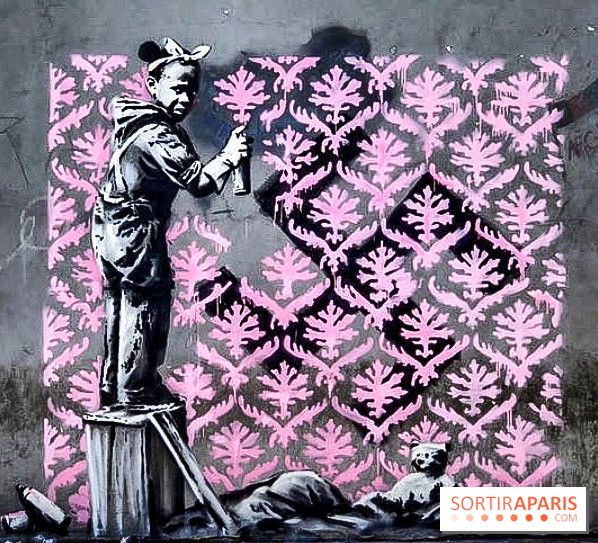 Banksy à Paris, les œuvres en photos