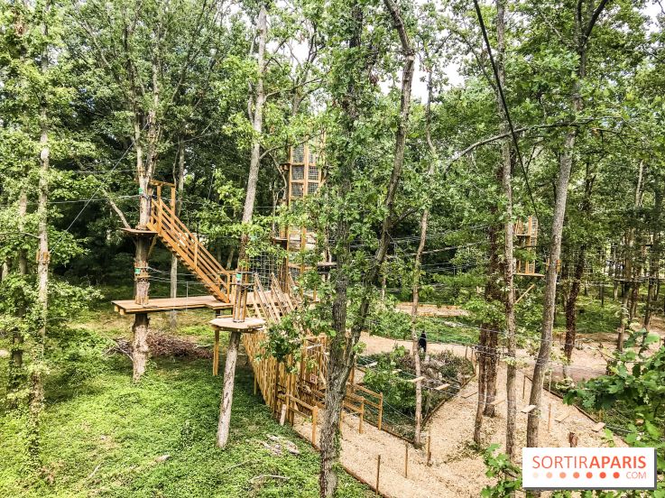 AccroCamp, l'accrobranche des Boucles de Seine