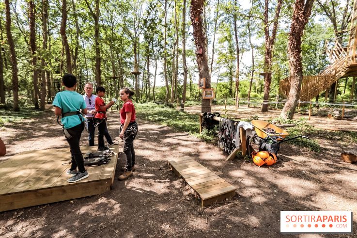 AccroCamp, l'accrobranche des Boucles de Seine