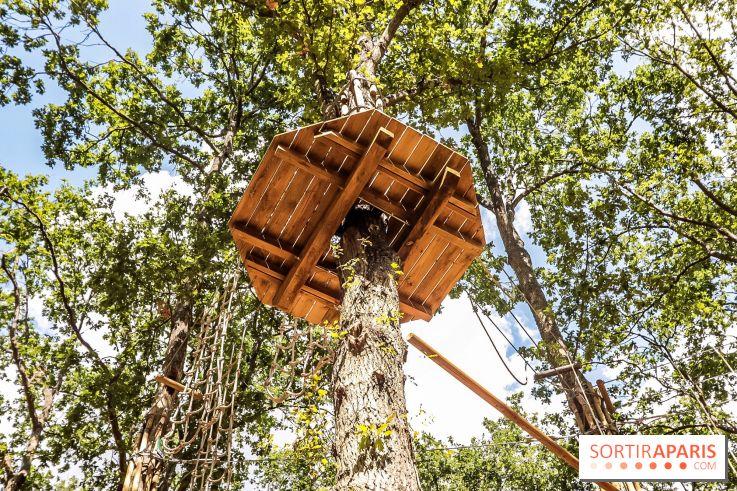 AccroCamp, l'accrobranche des Boucles de Seine