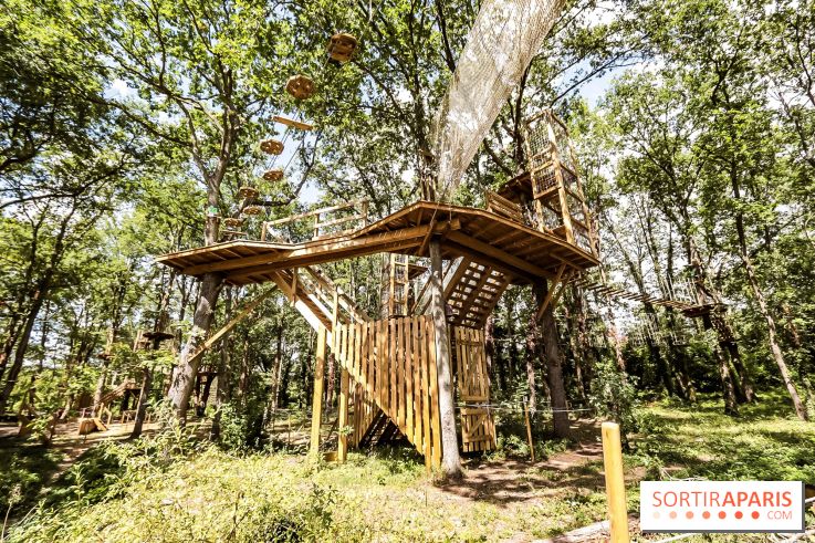 AccroCamp, l'accrobranche des Boucles de Seine