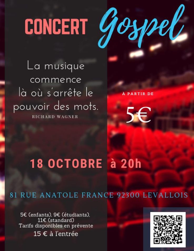 Concert Gospel 18 oct