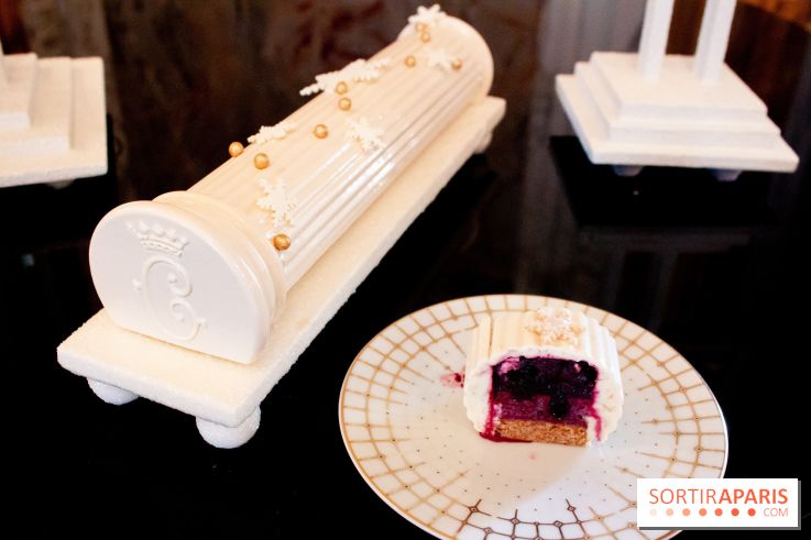 Bûche de Noël 2018 du Crillon