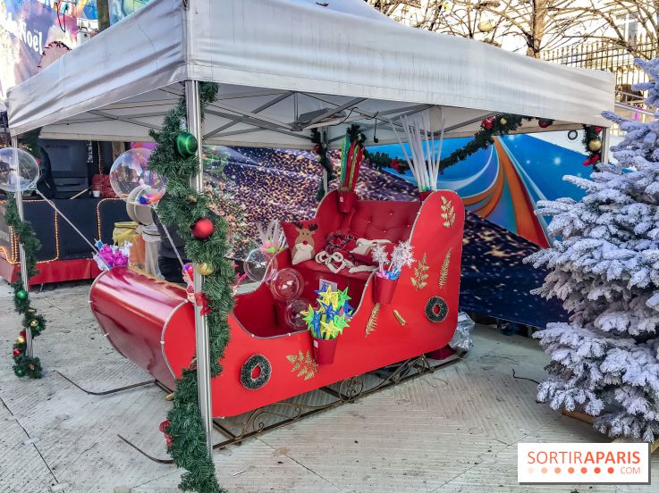 Le Marché de Noël des Tuileries à Paris, Père Noël
