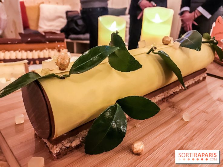 Bûches de Noël 2018 chez Karamel by Nicolas Haelewyn 