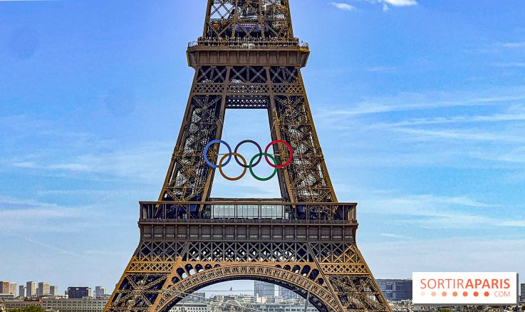 Jeux Olympiques de Paris 2024 : les anneaux olympiques bientôt installés sur la Tour Eiffel