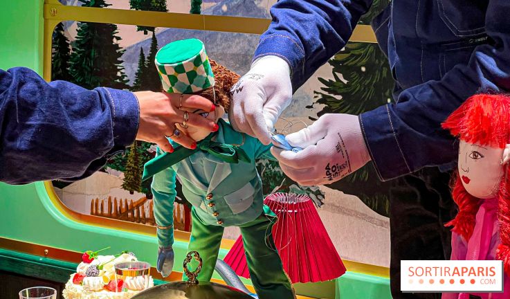 Printemps Haussmann : notre interview du marionnettiste et de la scénographe des vitrines de Noël