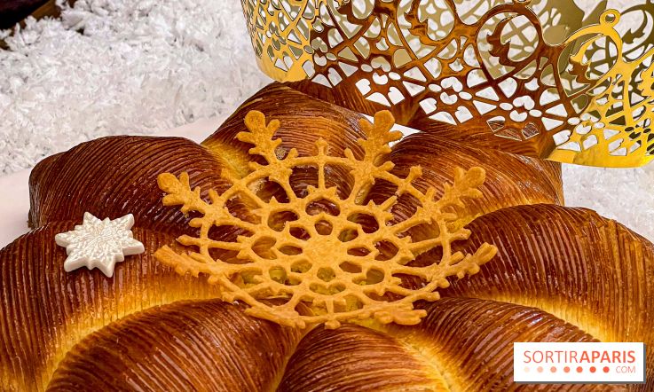 La Galette des Rois 2025 du Lutetia par Nicolas Guercio: un flocon gourmand à faire fondre de plaisir