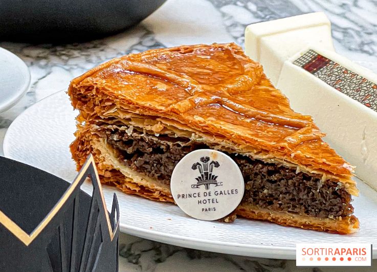 La Galette des Rois 2025 du Prince de Galles par Hélène Kerloeguen, au thé vert grillé