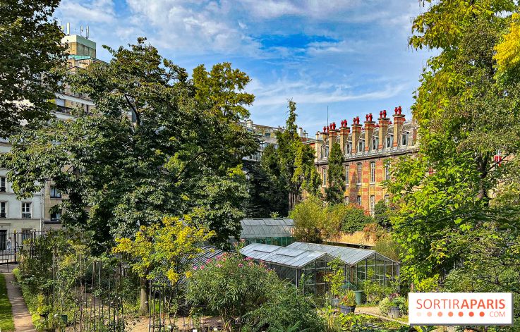 Le jardin botanique de la Faculté de Pharmacie en visite
