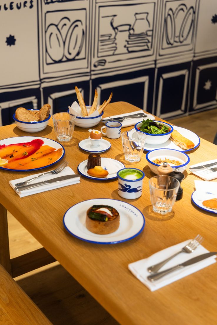 Café Longchamp : le nouveau pop-up gourmand à la mode dans le Marais, à Paris