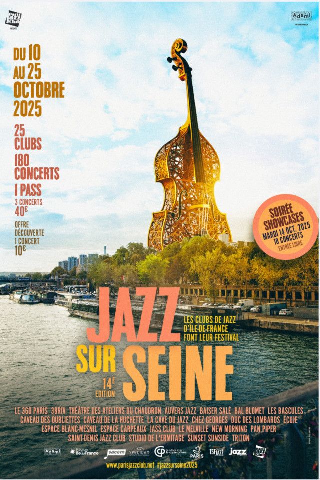 Festival Jazz Sur Seine 2025 : dates, programmation et réservations