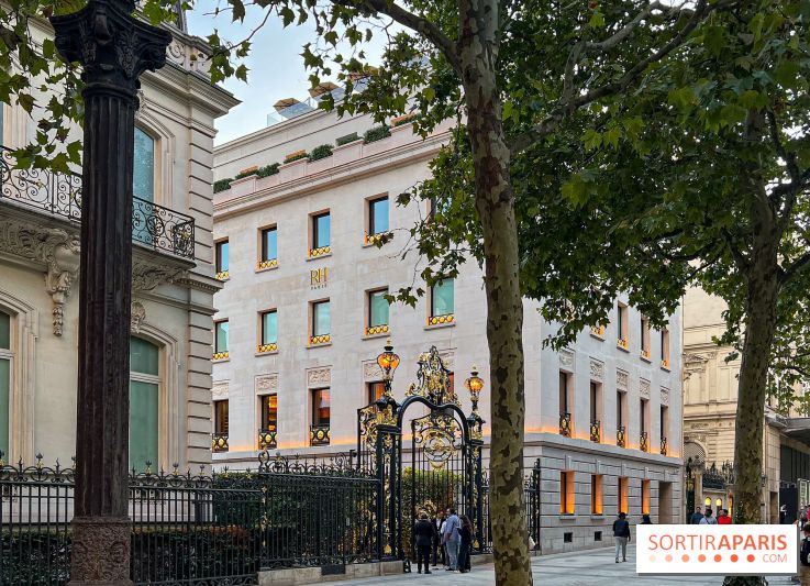 RH Paris : le magasin-galerie de design avec restaurants et rooftop ouvre sur les Champs-Élysées