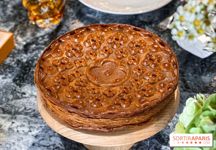 La Galette des Rois 2026 Louis Vuitton par Maxime Frédéric : la noisette sublimée par le Monogram