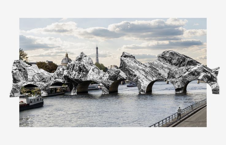 JR va transformer le Pont Neuf en grotte éphémère en hommage à Christo et Jeanne-Claude en juin 2026