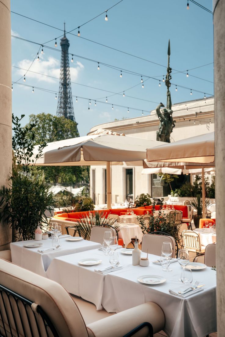 Corail : le restaurant-terrasse éphémère au pied du Musée d'Art Moderne de Paris