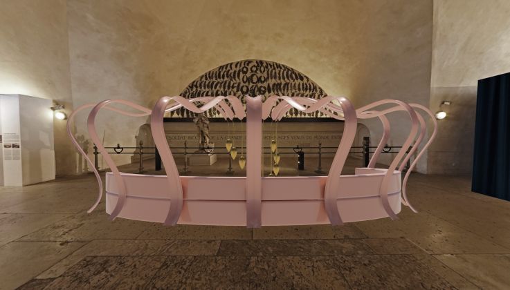 Cette exposition d'art contemporain investit les entrailles de l’Arc de Triomphe en septembre