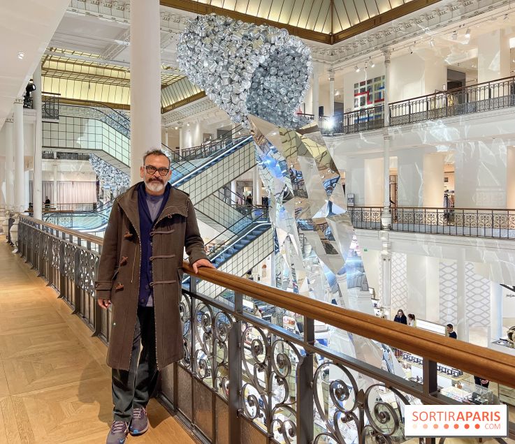 Sangam : l'installation monumentale de Subodh Gupta au Bon Marché Rive Gauche