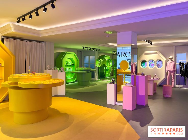 Découvrez le pop-up store immersif gravé Swarovski, dans le Marais