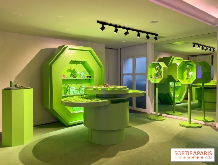 Découvrez le pop-up store immersif gravé Swarovski, dans le Marais