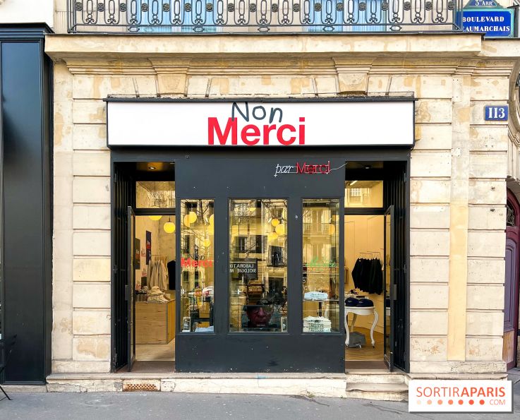 Non Merci, le pop up store "réprobateur" de Merci Paris