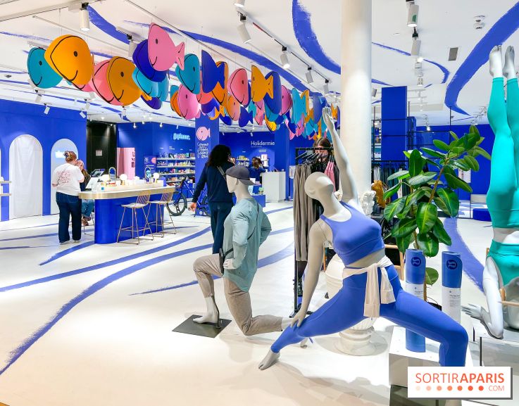 Comme Un Poisson Dans L'Eau, la nouvelle exposition 100% bien-être du Bon Marché Rive Gauche