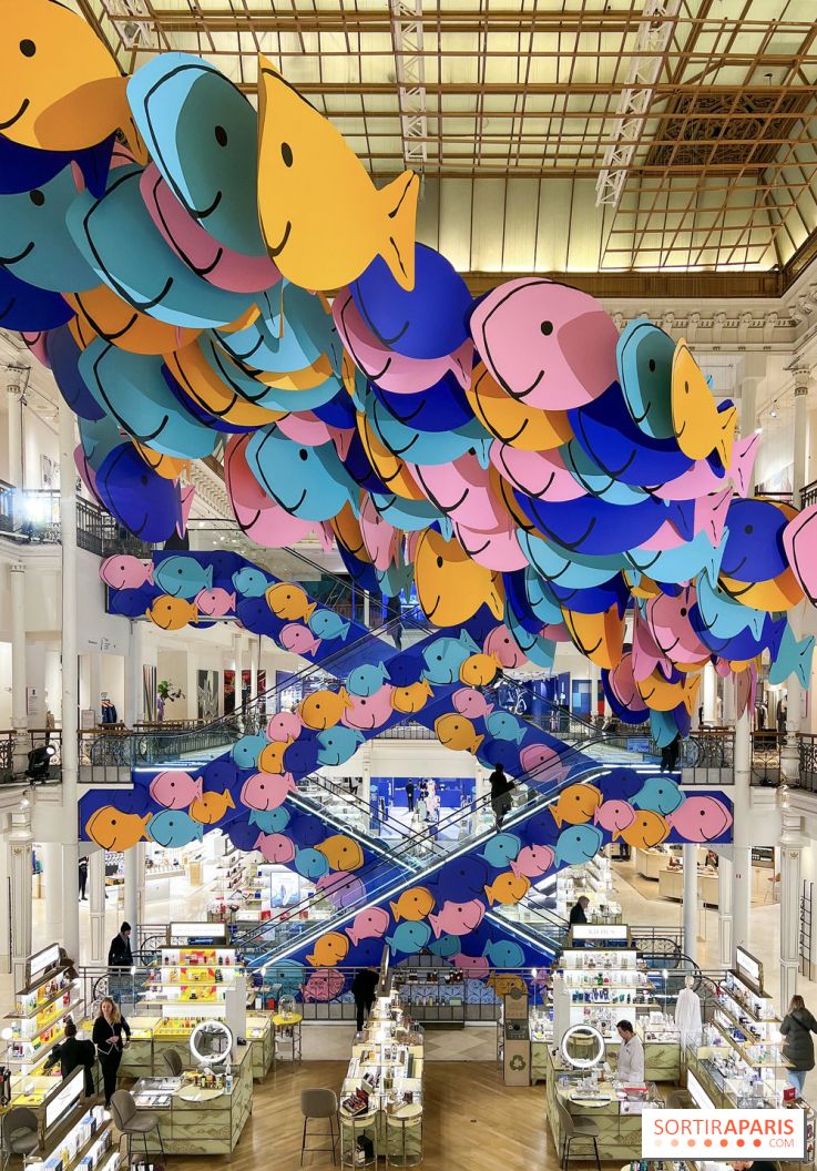 Comme Un Poisson Dans L'Eau, la nouvelle exposition 100% bien-être du Bon Marché Rive Gauche