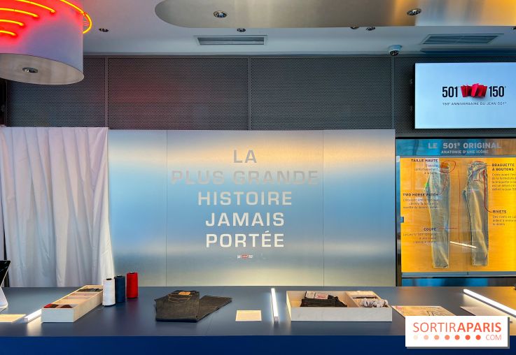 Anniversaire du Levi's 501 : une œuvre en denim à découvrir Place de la République