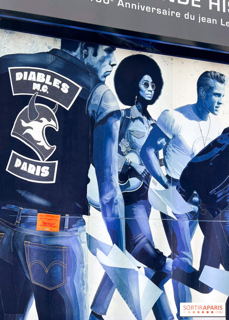 Anniversaire du Levi's 501 : une œuvre en denim à découvrir Place de la République
